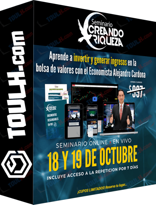 curso bolsa de valores, seminario de inversiones,