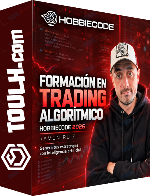 Curso de trading algorítmico con Ramón Ruiz en HOBBIECODE 2026.