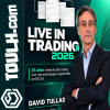 Curso Live in Trading 2026 de David Trullas, portada con gráfico y autor.